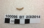 100096.2 clay (ceramic) vessel fragment (sherd)