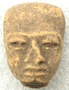 164601.75 clay (ceramic) figurine head