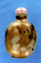 232307: snuff bottle agate, rose quartz
