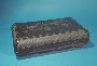 rectangular box and cover, lacquered and painted 127914: rectangular box and cover