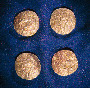 239137: Gold coin earrings 4 ornaments