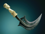 Iron and ivory knife 210173: Iron and ivory knife