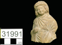 31991: Terra cotta, maybe, female figur