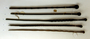 172664 wood and metal; brass wire stick