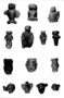153550: figurine whistle Ocarinas in animal form
