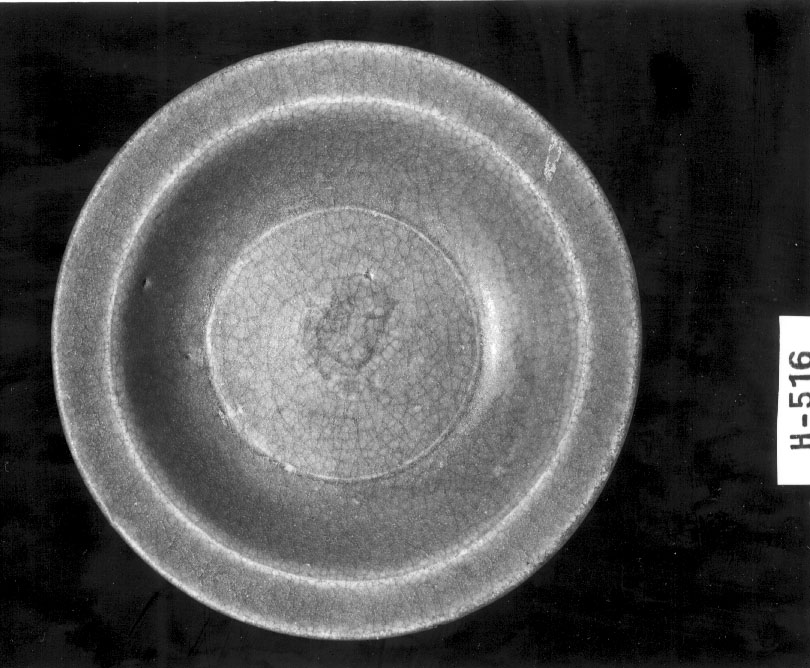 Saucer. Philippine recovery ceramic, Hester donation. 