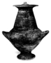 24802: earthenware vessel and lid